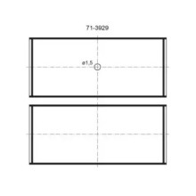 Вкладыши коренные (пр-во GLYCO) H1056/5 0.30MM GLYCO 