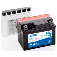 Аккумулятор    3Ah-12v Exide AGM (ETX4L-BS) (113х70х85) R, EN50 ETX4L-BS EXIDE 