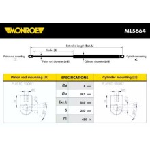 Амортизатор багажника (пр-во Monroe) ML5664 Monroe 