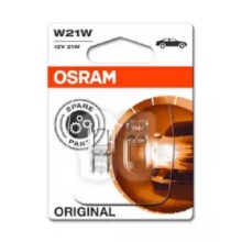 Лампа вспомогат. освещения 12V 21W W3x16d (2 шт) blister (пр-во OSRAM) 7505-02B OSRAM 